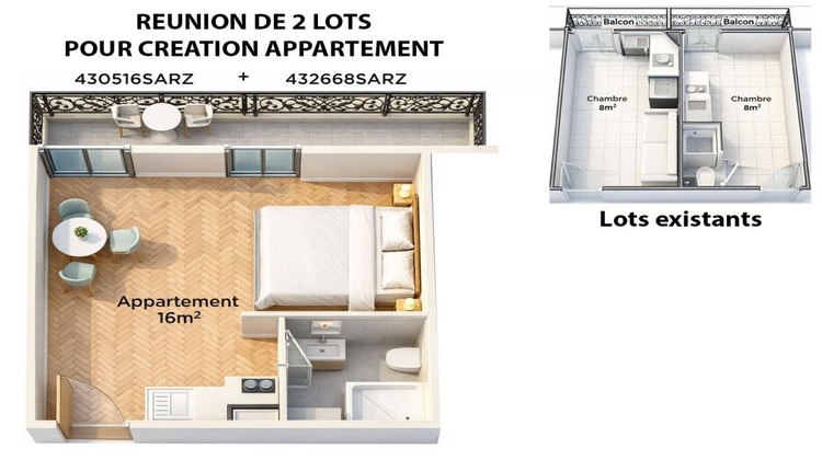 Ma-Cabane - Vente Appartement PARIS, 8 m²