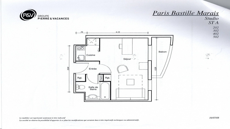 Ma-Cabane - Vente Appartement Paris, 24 m²
