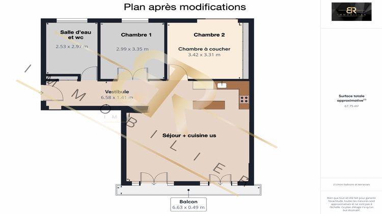 Ma-Cabane - Vente Appartement Paris, 67 m²
