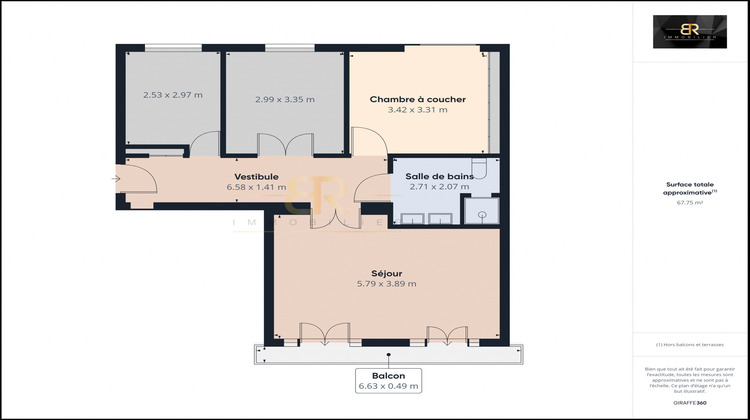 Ma-Cabane - Vente Appartement Paris, 67 m²