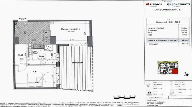 Ma-Cabane - Vente Appartement Paris, 43 m²