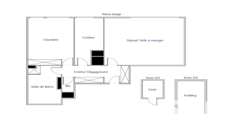Ma-Cabane - Vente Appartement Paris, 51 m²