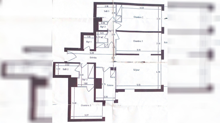 Ma-Cabane - Vente Appartement Paris, 96 m²
