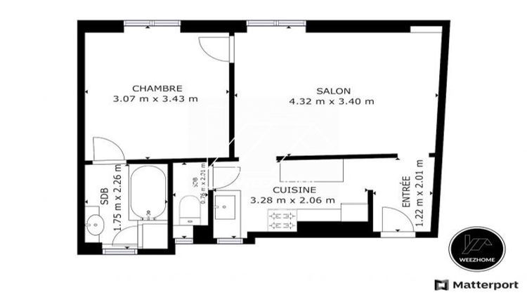Ma-Cabane - Vente Appartement Paris, 40 m²
