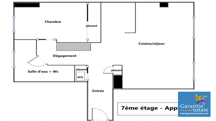 Ma-Cabane - Vente Appartement Paris, 41 m²