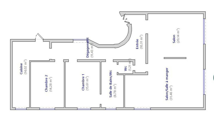 Ma-Cabane - Vente Appartement Paris, 127 m²