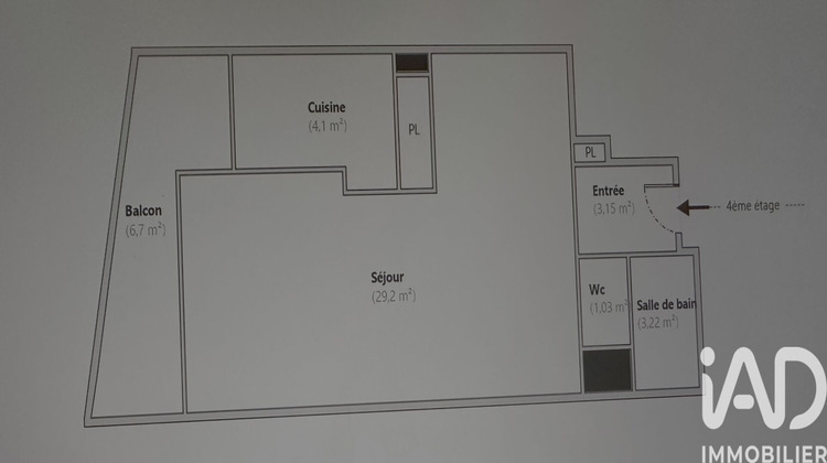 Ma-Cabane - Vente Appartement Paris, 41 m²