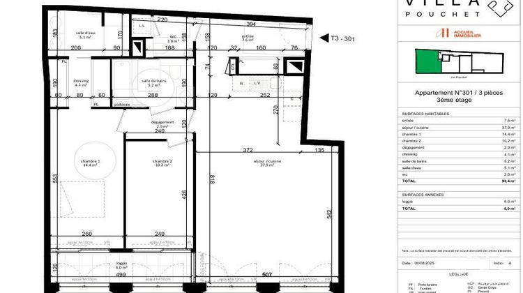 Ma-Cabane - Vente Appartement Paris, 90 m²