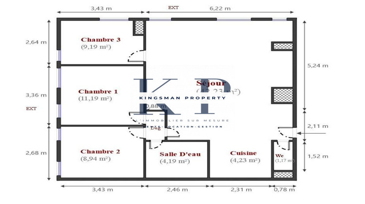 Ma-Cabane - Vente Appartement Paris, 82 m²