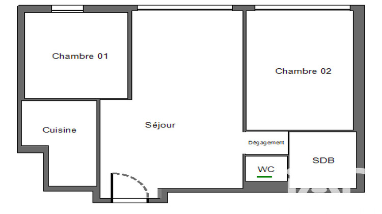 Ma-Cabane - Vente Appartement Paris, 50 m²