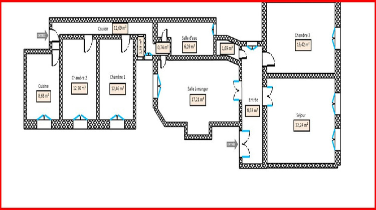Ma-Cabane - Vente Appartement PARIS 8, 120 m²