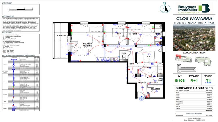 Ma-Cabane - Vente Appartement Pau, 90 m²