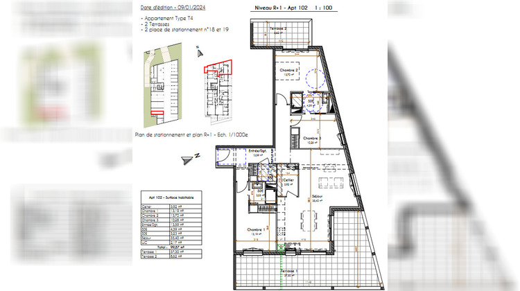 Ma-Cabane - Vente Appartement Pau, 99 m²