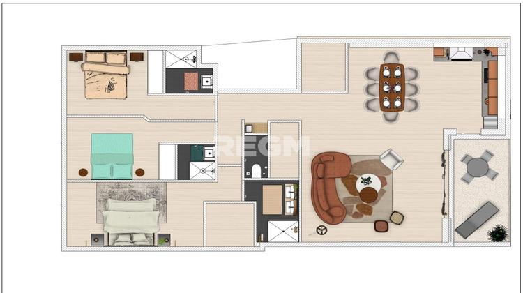 Ma-Cabane - Vente Appartement Pau, 120 m²