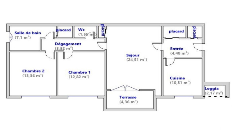 Ma-Cabane - Vente Appartement Pau, 77 m²