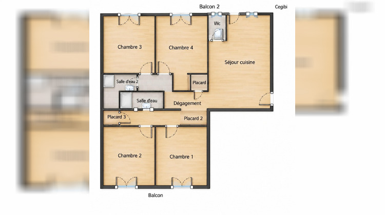 Ma-Cabane - Vente Appartement Pau, 80 m²