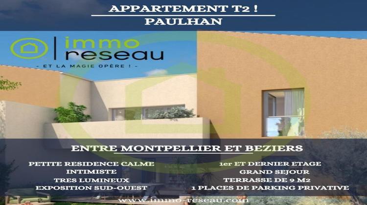 Ma-Cabane - Vente Appartement PAULHAN, 44 m²
