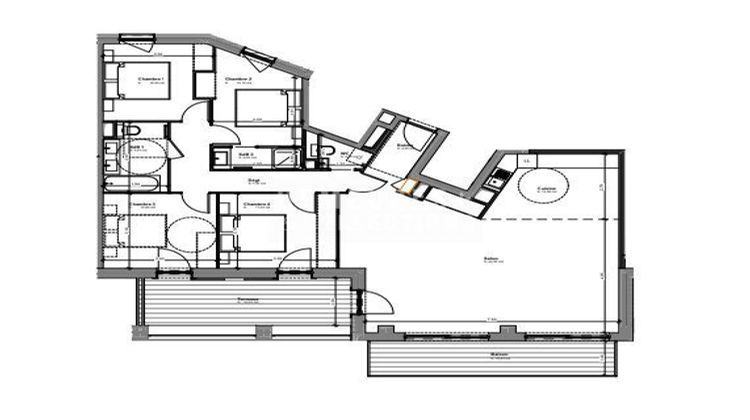 Ma-Cabane - Vente Appartement Peisey-Nancroix, 117 m²