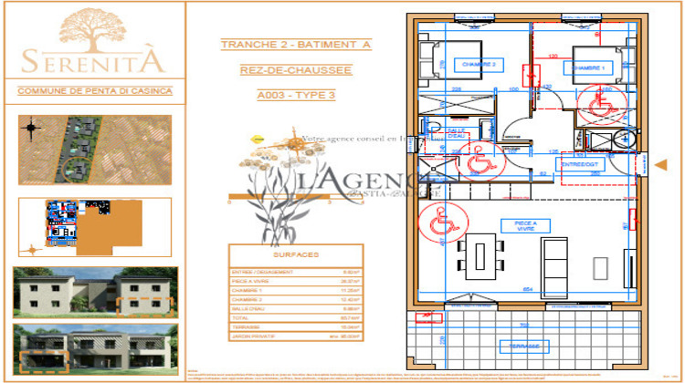 Ma-Cabane - Vente Appartement Penta-di-Casinca, 65 m²