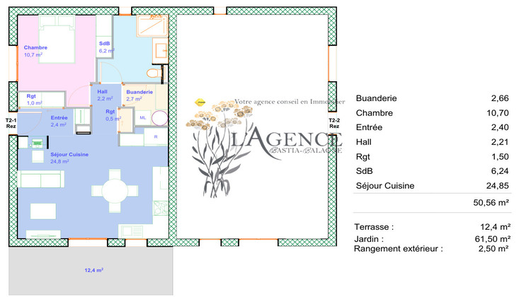 Ma-Cabane - Vente Appartement Penta-di-Casinca, 50 m²