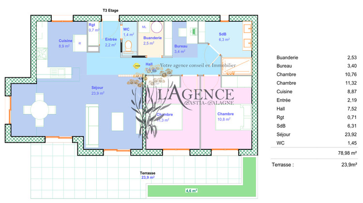 Ma-Cabane - Vente Appartement Penta-di-Casinca, 78 m²