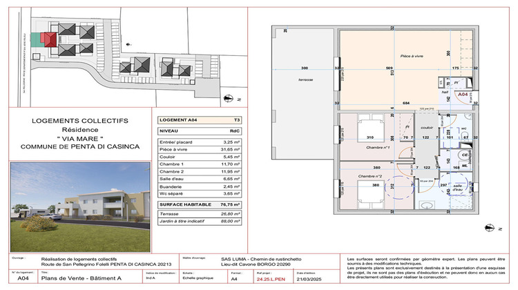 Ma-Cabane - Vente Appartement PENTA-DI-CASINCA, 77 m²