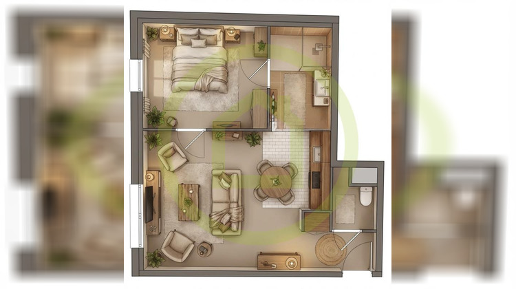 Ma-Cabane - Vente Appartement PERENCHIES, 47 m²