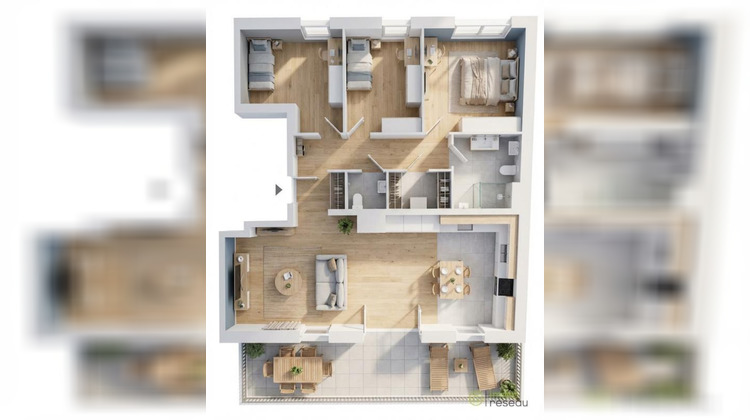 Ma-Cabane - Vente Appartement PERENCHIES, 90 m²
