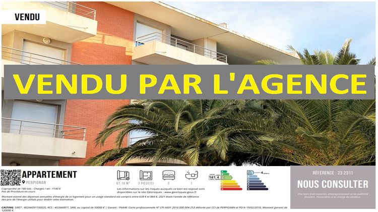 Ma-Cabane - Vente Appartement Perpignan, 67 m²