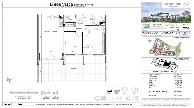 Ma-Cabane - Vente Appartement Perpignan, 65 m²