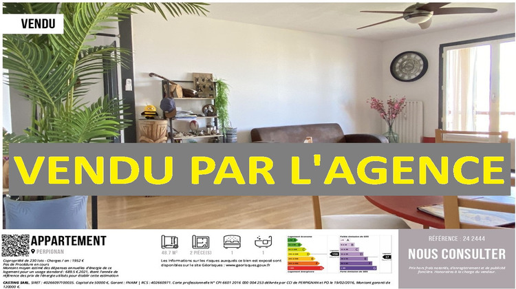 Ma-Cabane - Vente Appartement Perpignan, 55 m²