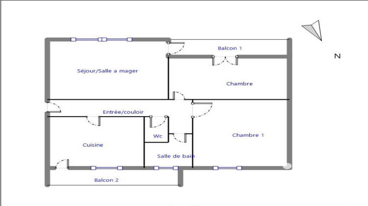 Ma-Cabane - Vente Appartement Perpignan, 55 m²