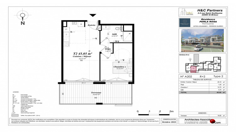 Ma-Cabane - Vente Appartement Perros-Guirec, 45 m²