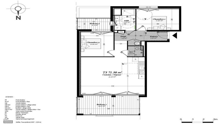 Ma-Cabane - Vente Appartement PERROS GUIREC, 71 m²