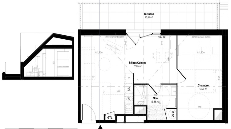 Ma-Cabane - Vente Appartement Perros-Guirec, 40 m²