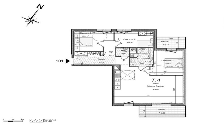 Ma-Cabane - Vente Appartement PERROS GUIREC, 90 m²