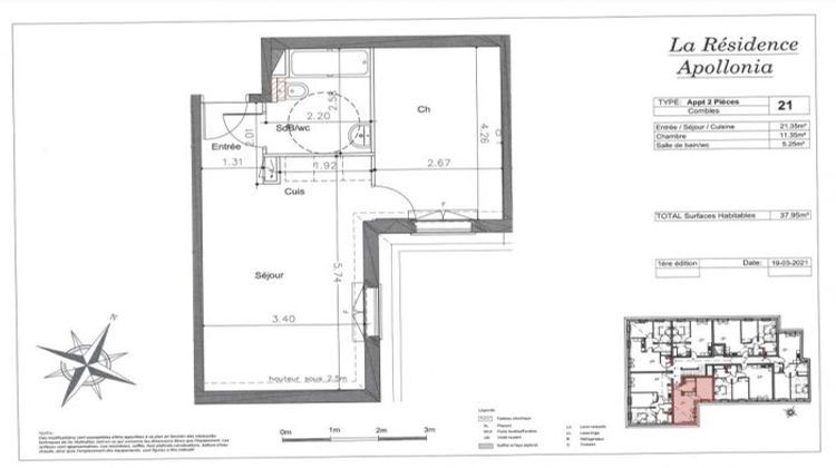 Ma-Cabane - Vente Appartement Persan, 38 m²