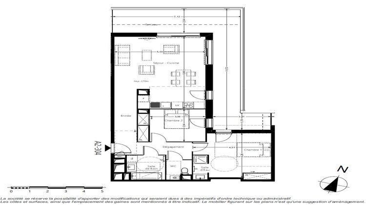 Ma-Cabane - Vente Appartement PESSAC, 81 m²