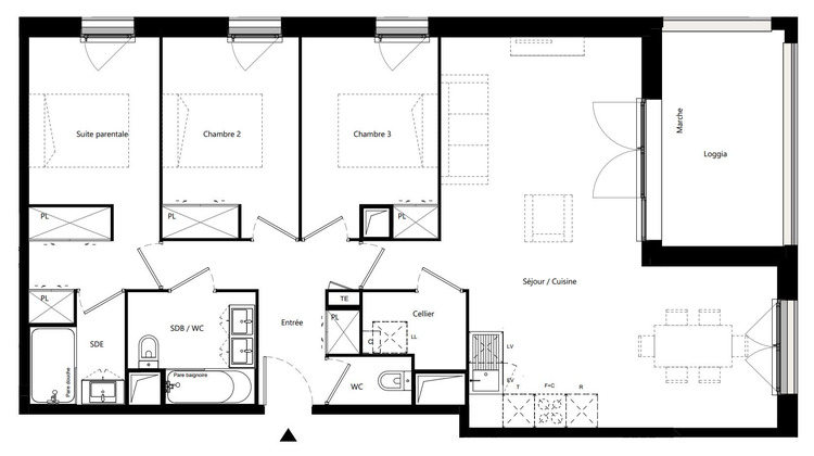 Ma-Cabane - Vente Appartement Pessac, 88 m²