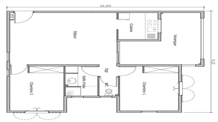 Ma-Cabane - Vente Appartement Petit-Bourg, 60 m²