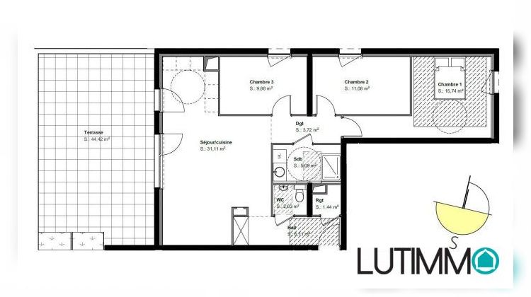 Ma-Cabane - Vente Appartement Pfastatt, 86 m²