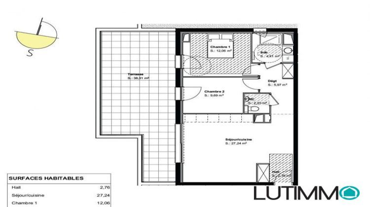 Ma-Cabane - Vente Appartement Pfastatt, 64 m²