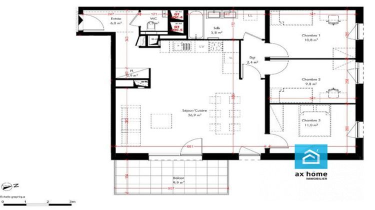 Ma-Cabane - Vente Appartement Pfulgriesheim, 85 m²