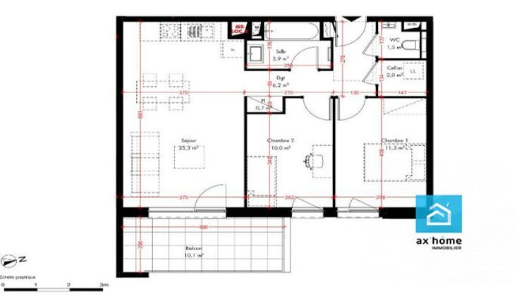 Ma-Cabane - Vente Appartement Pfulgriesheim, 61 m²