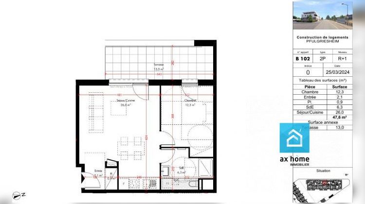 Ma-Cabane - Vente Appartement Pfulgriesheim, 48 m²