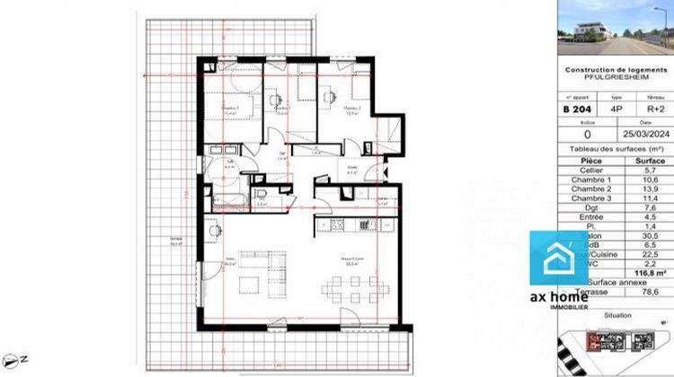 Ma-Cabane - Vente Appartement Pfulgriesheim, 117 m²