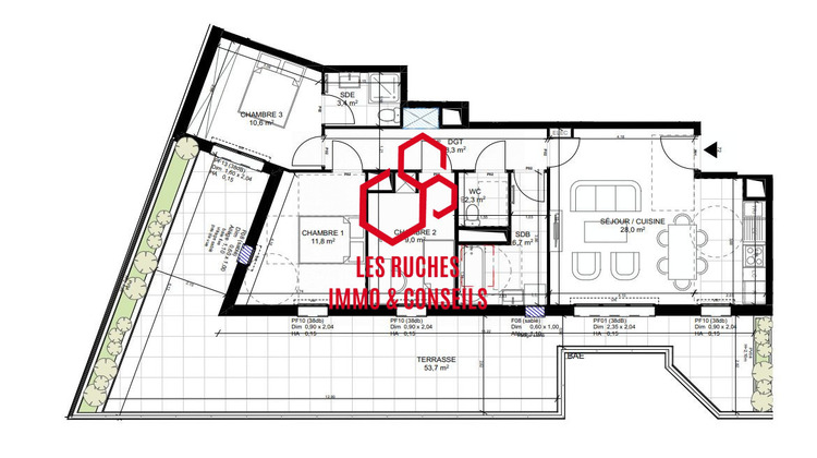 Ma-Cabane - Vente Appartement Pierrefitte-sur-Seine, 80 m²