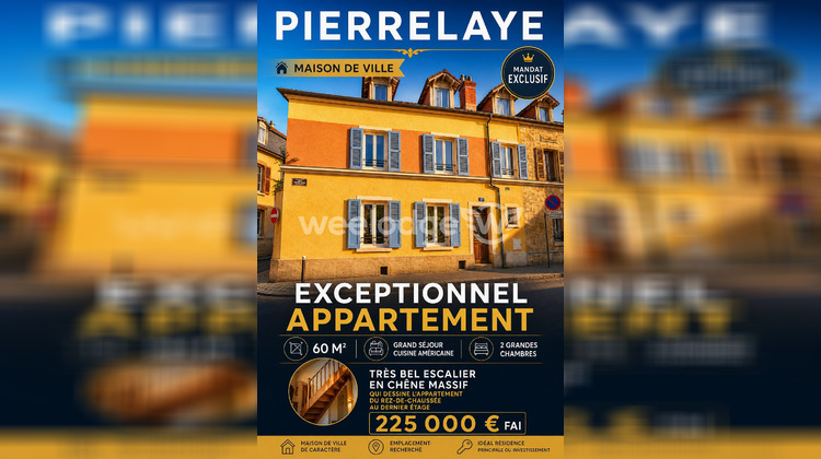 Ma-Cabane - Vente Appartement Pierrelaye, 61 m²