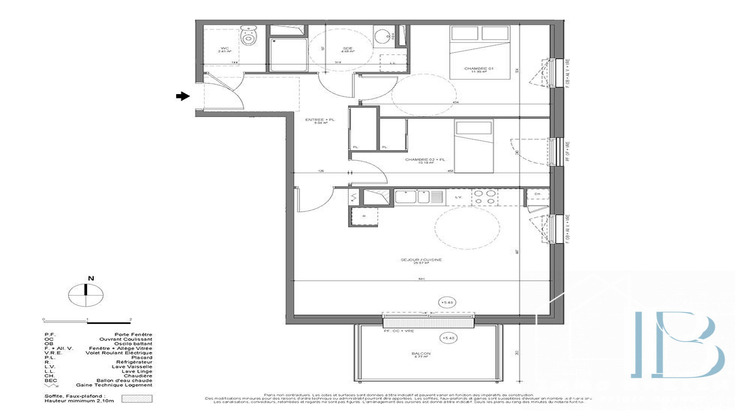 Ma-Cabane - Vente Appartement Plabennec, 63 m²