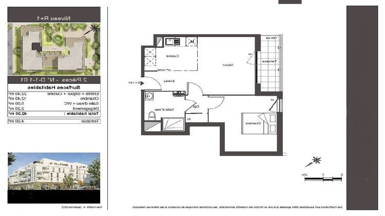 Ma-Cabane - Vente Appartement PLAISIR, 42 m²